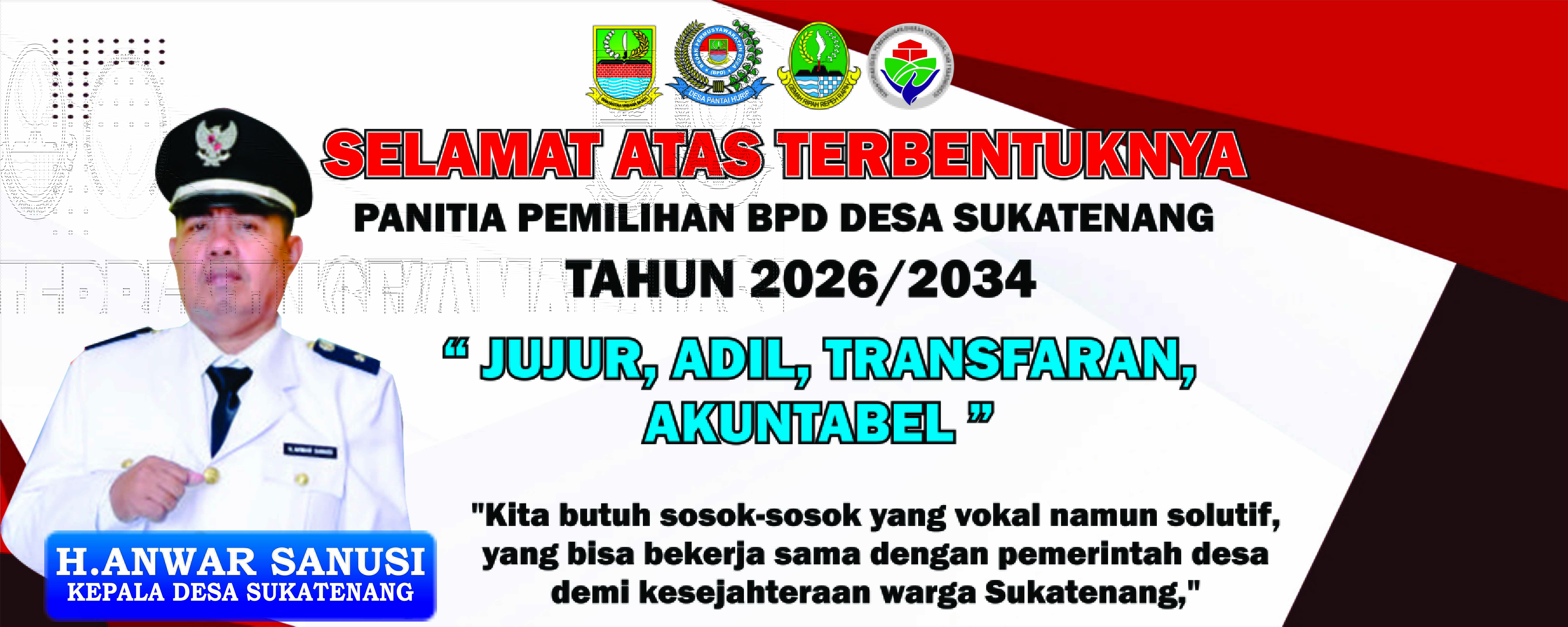 H. Anwar Sanusi Kukuhkan Panitia Pemilihan BPD Sukatenang Periode 2026-2034: "Jaga Netralitas dan Marwah Desa"